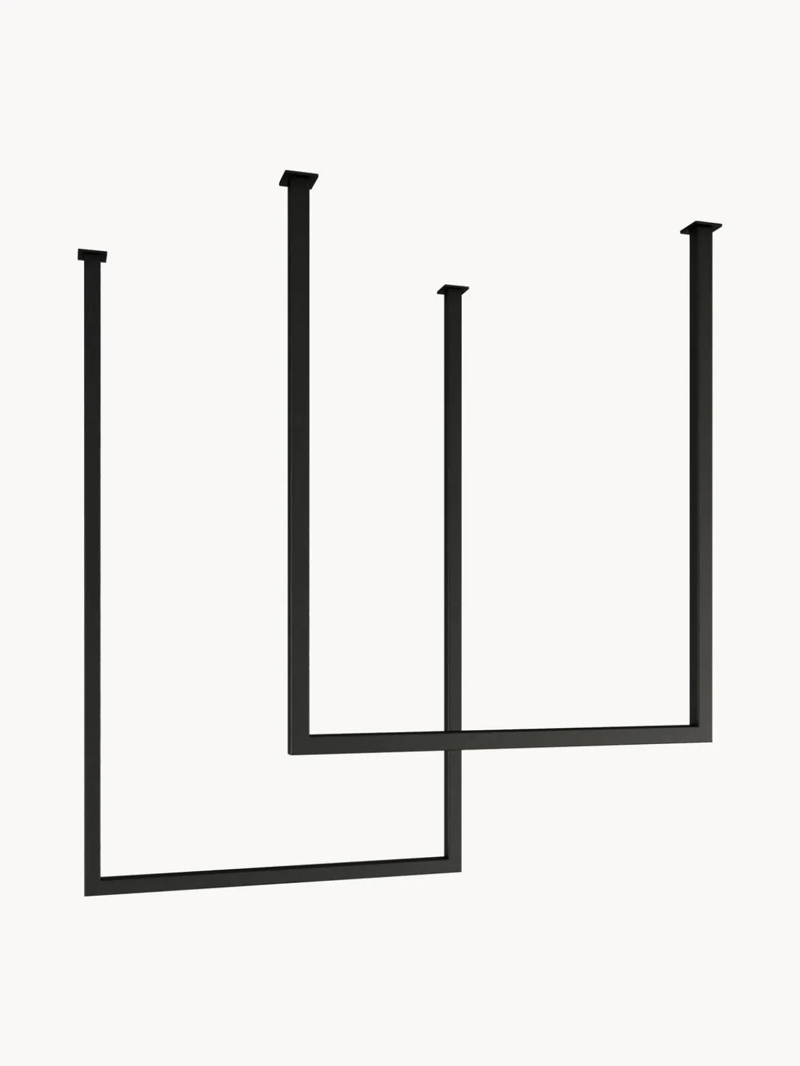 Outlet Metallbude Porte-serviettes en métal Tensi, 2 élém.