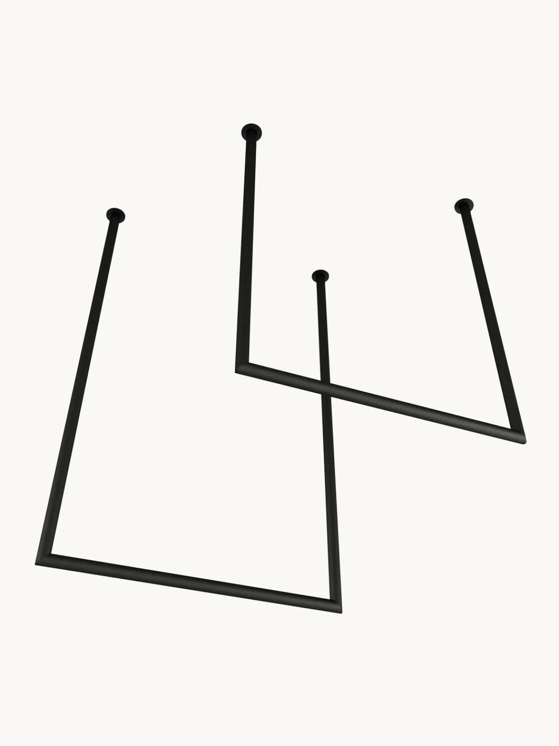 Outlet Metallbude Porte-serviettes en métal Tensi, 2 élém.