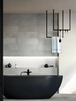 Outlet Metallbude Porte-serviettes en métal Tensi, 2 élém.