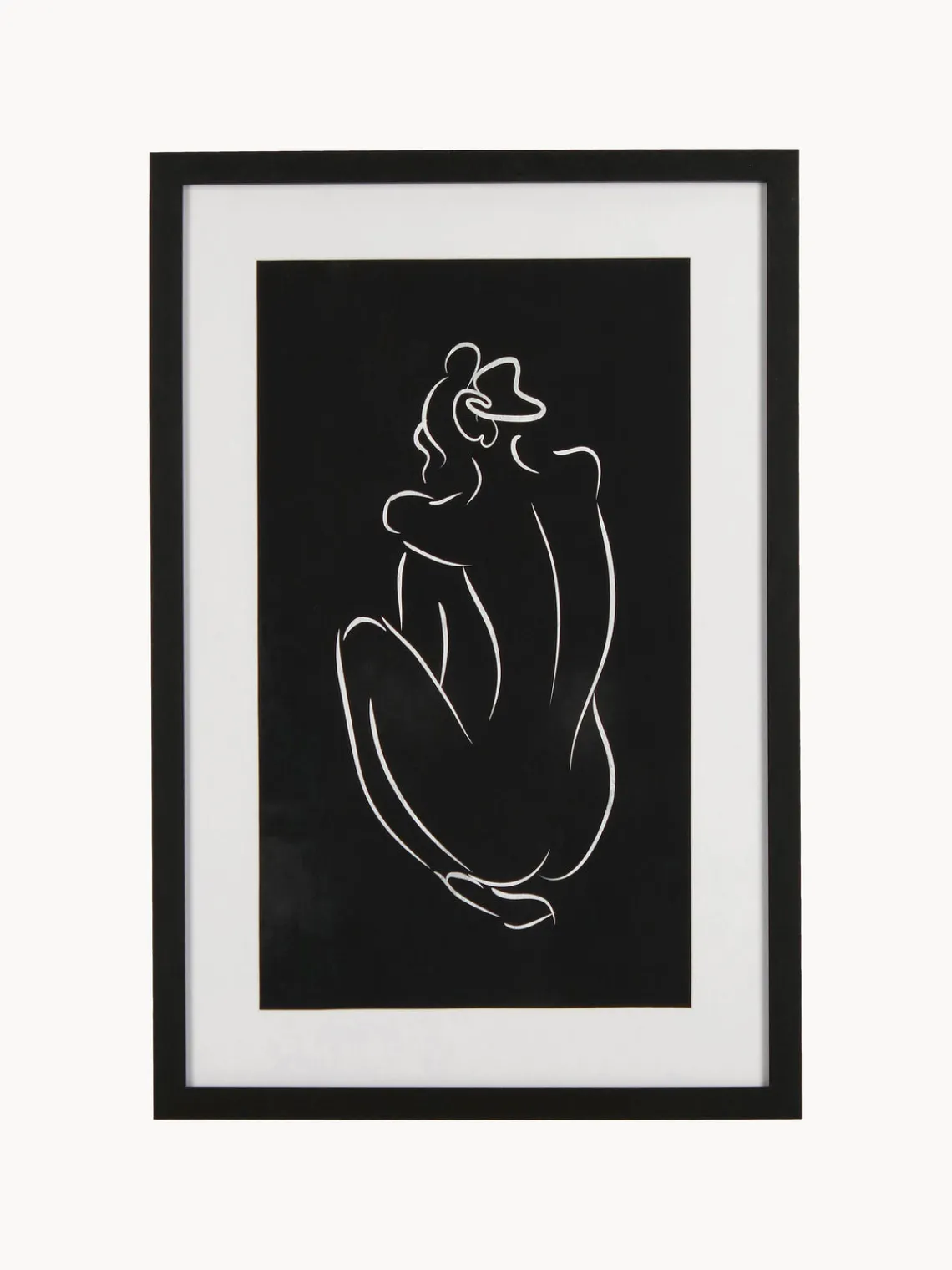 Clearance Bizzotto Poster avec cadre en bois Refined