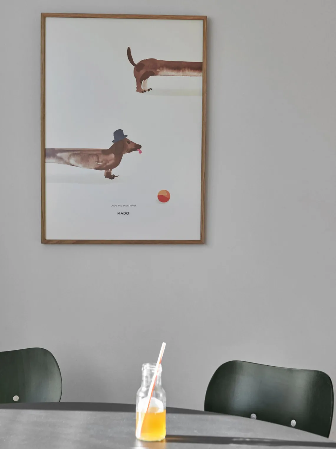 Outlet MADO Poster Doug the Dachshund