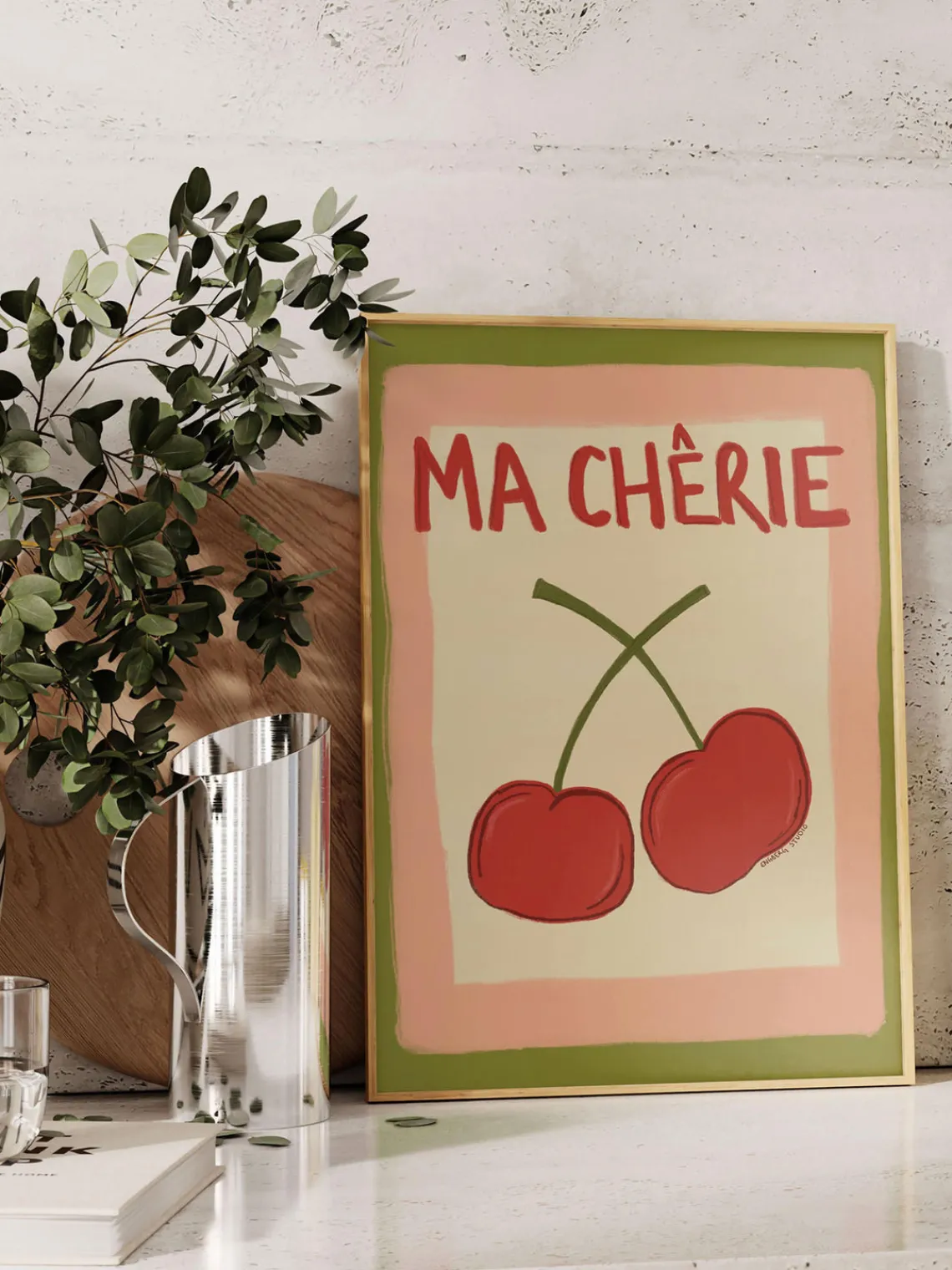 Hot Poster and Frame Poster Ma Chérie