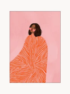 Online Poster and Frame Poster The Woman With the Swirls