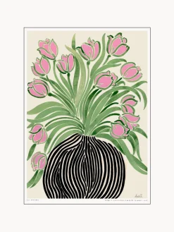 Fashion Poster and Frame Poster Tulips 1