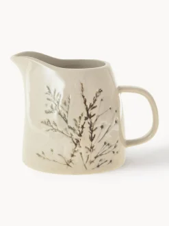 Sale Bloomingville Pot à lait artisanal avec motif botanique Bea