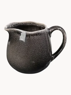 Discount Broste Copenhagen Pot à lait artisanal Nordic Coal, 300 ml Noir, chiné
