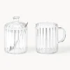Online ANDREA HOUSE Pot à lait et sucrier en verre Brilia, 3 élém.