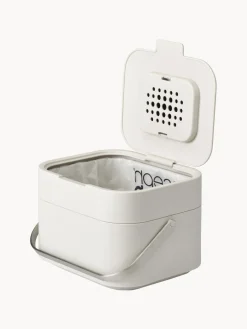 New Joseph Joseph Poubelle pour déchets bio Stack, 4 L Blanc cassé
