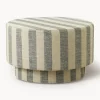 Clearance Nordal Pouf en lin Ladoga