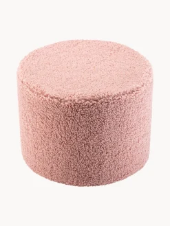 Best Wigiwama Pouf en peluche pour enfant Sugar, Ø 40 cm Peluche rose pâle