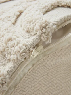 Online Jotex Pouf pour enfant en coton Sunita Tissu beige clair