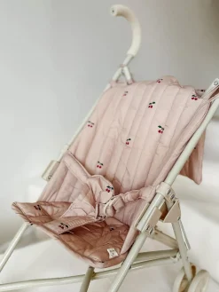Online Konges Slojd Poussette de poupée Cherry Blush Motif cerise