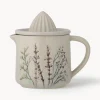 Discount Bloomingville Presse-agrumes artisanal avec motif botanique Bea