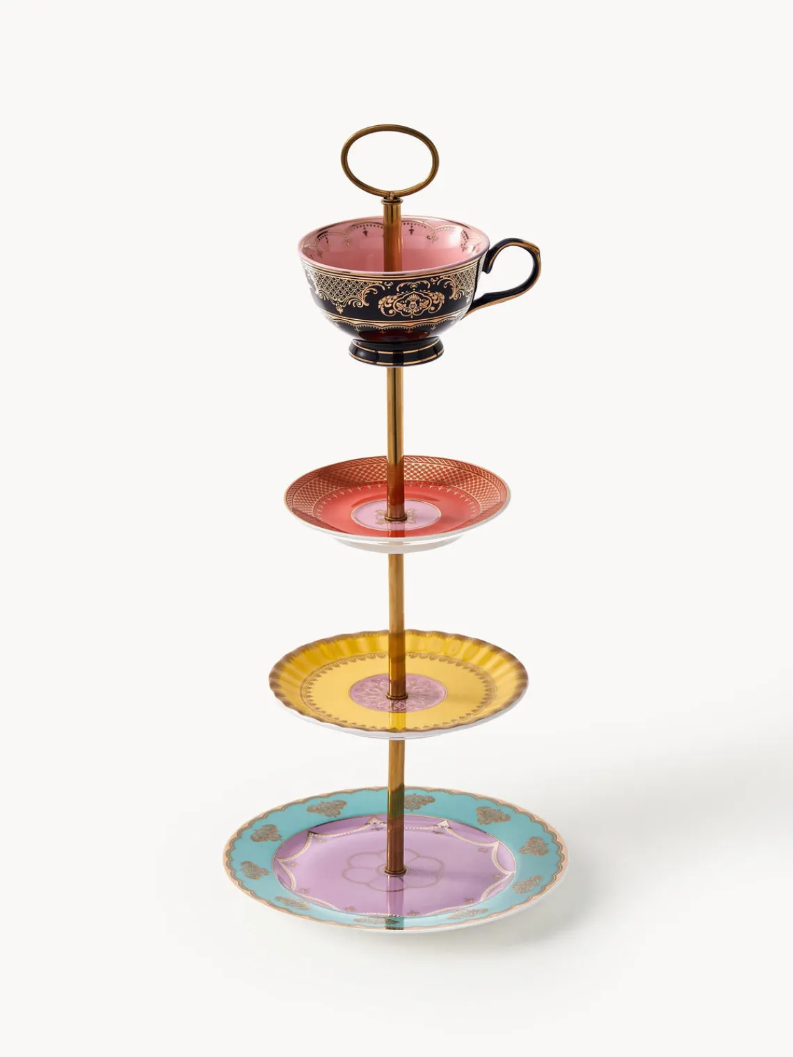 Sale Pols Potten Présentoir à gâteau artisanal en porcelaine Grandpa