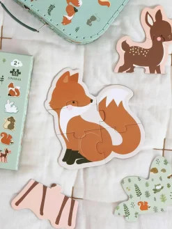 Discount A Little Lovely Company Puzzles en bois Forest Friends