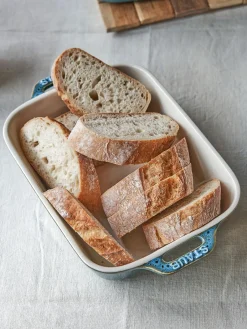 Online Staub Ramequins Ceramic, 3 élém. Blanc cassé, bleu pétrole