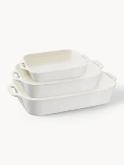 Outlet Staub Ramequins Ceramic, 3 élém. Blanc cassé, blanc