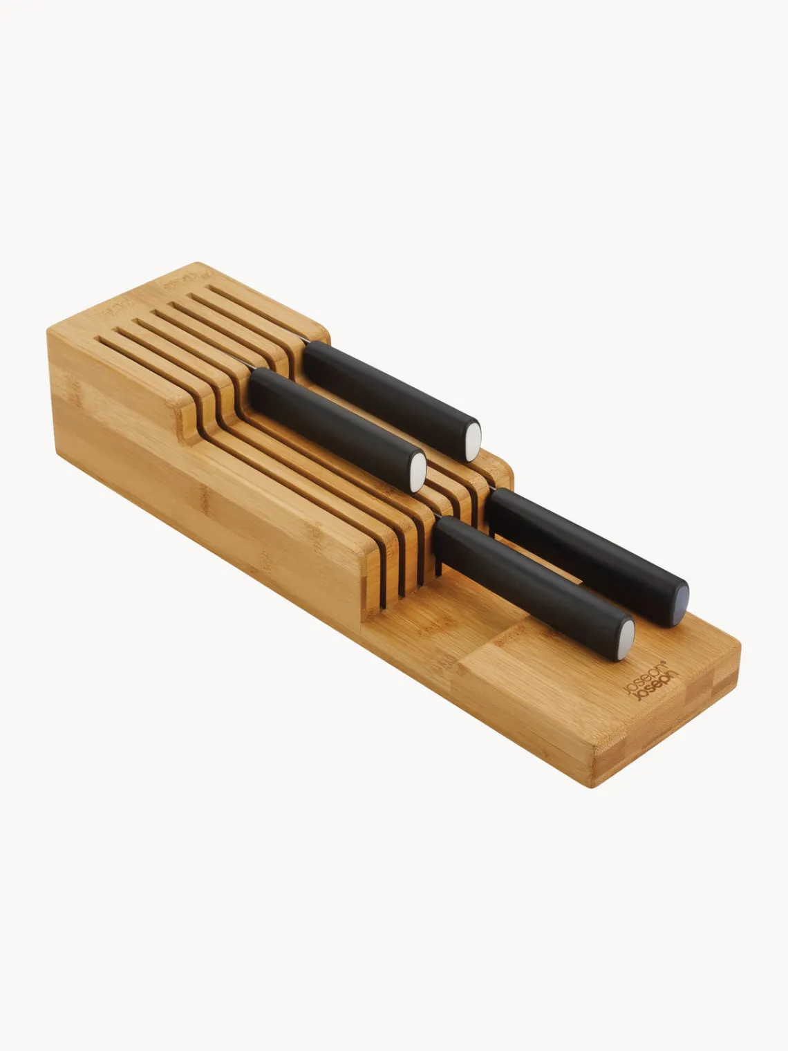 New Joseph Joseph Range-couteaux en bambou DrawerStore