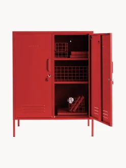 Online Mustard Made Rangement en métal The Midi Rouge