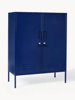 New Mustard Made Rangement en métal The Midi Bleu foncé