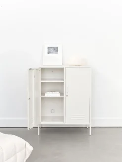 Fashion Mustard Made Rangement en métal The Midi Blanc cassé