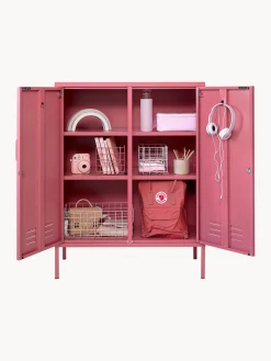 Fashion Mustard Made Rangement en métal The Midi Vieux rose