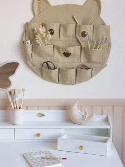Sale Cam Cam Copenhagen Rangement mural en coton bio Bear