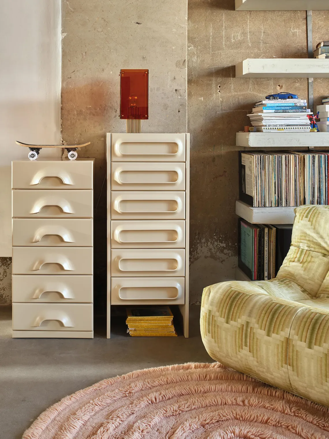 Fashion HKLIVING Rangement Space Blanc crème
