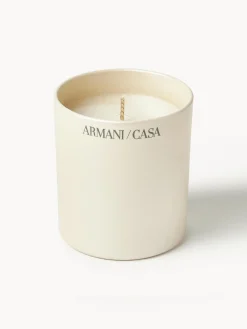 New Armani Casa Recharge bougie parfumée Hola Ambre & encens