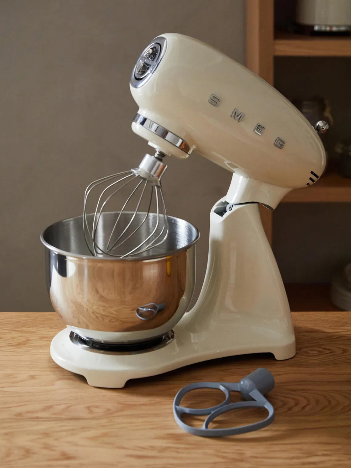 New Smeg Robot de cuisine 50's Style Blanc crème, haute brillance