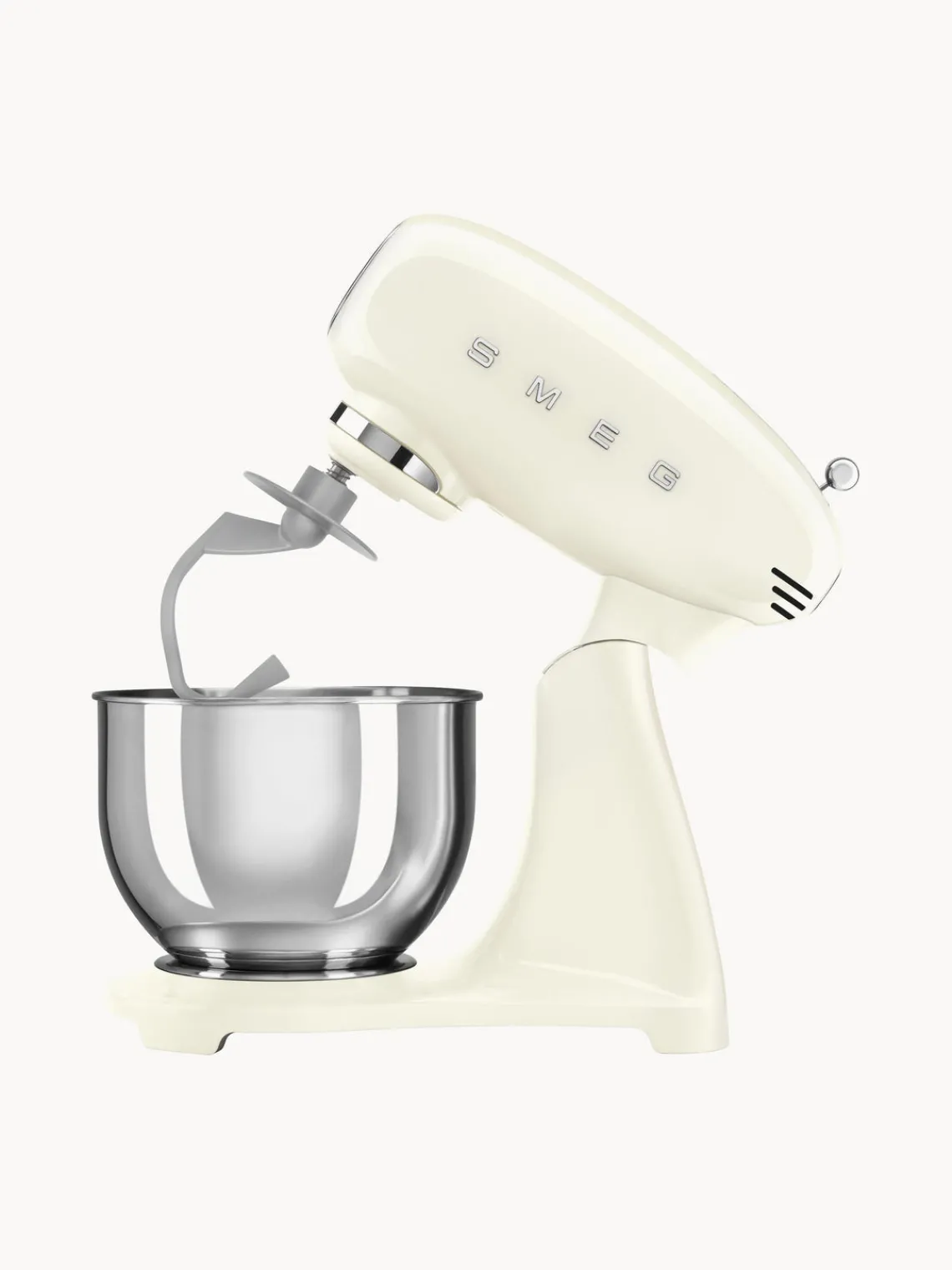 New Smeg Robot de cuisine 50's Style Blanc crème, haute brillance
