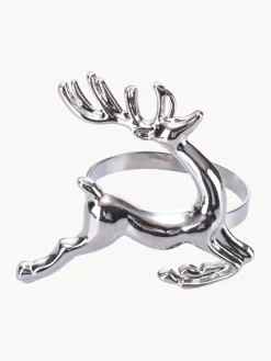 Clearance Villa D'Este Home Tivoli Ronds de serviette de table Reindeer, 4 pièces