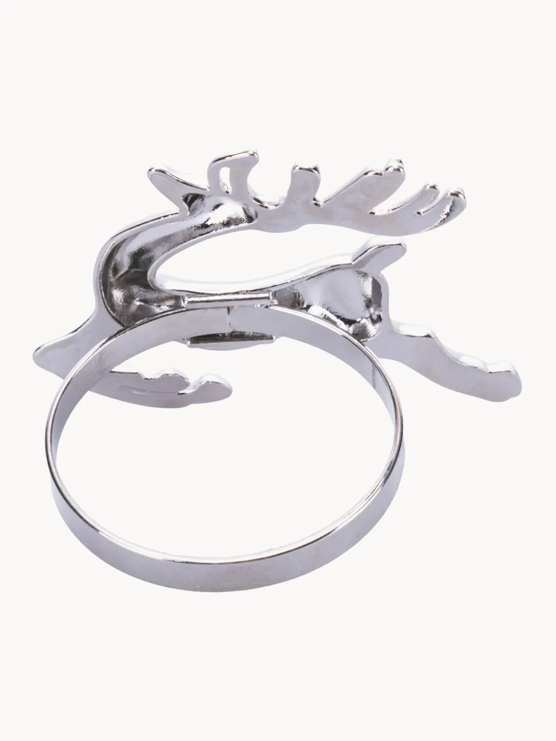 Clearance Villa D'Este Home Tivoli Ronds de serviette de table Reindeer, 4 pièces