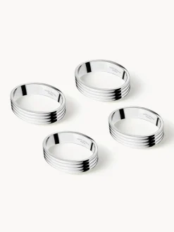 Clearance GEORG JENSEN Ronds de serviette en acier inoxydable strié Bernadotte, 2 pièces