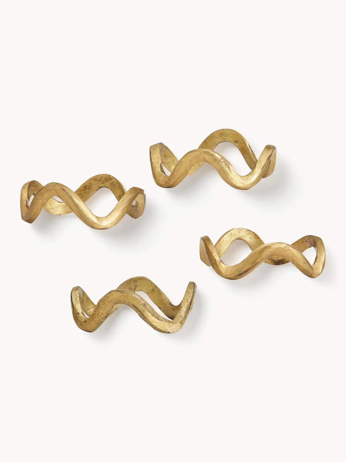 Hot Nordal Ronds de serviette Skye, 4 pièces