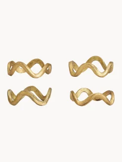 Hot Nordal Ronds de serviette Skye, 4 pièces
