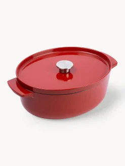 Hot KitchenAid Rôtissoire ovale avec revêtement antiadhésif Doelle Rouge