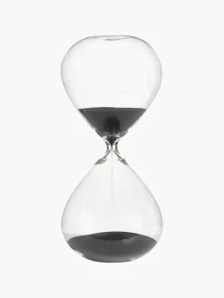 Clearance Pols Potten Sablier en verre Ball, 90 minutes Noir
