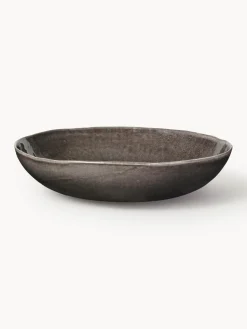 Discount Broste Copenhagen Saladier artisanal Nordic Coal, Ø 34 cm Noir, chiné
