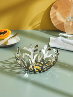 Hot ALESSI Saladier Mediterraneo, tailles variées Argenté