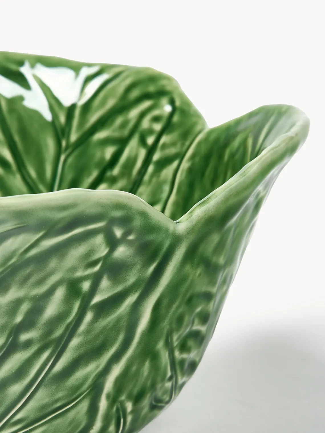 Sale BORDALLO PINHEIRO Saladier peint à la main Cabbage