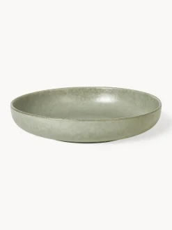 Clearance Broste Copenhagen Saladiers artisanaux Nordic Marsh, 4 pièces Vert sauge, chiné