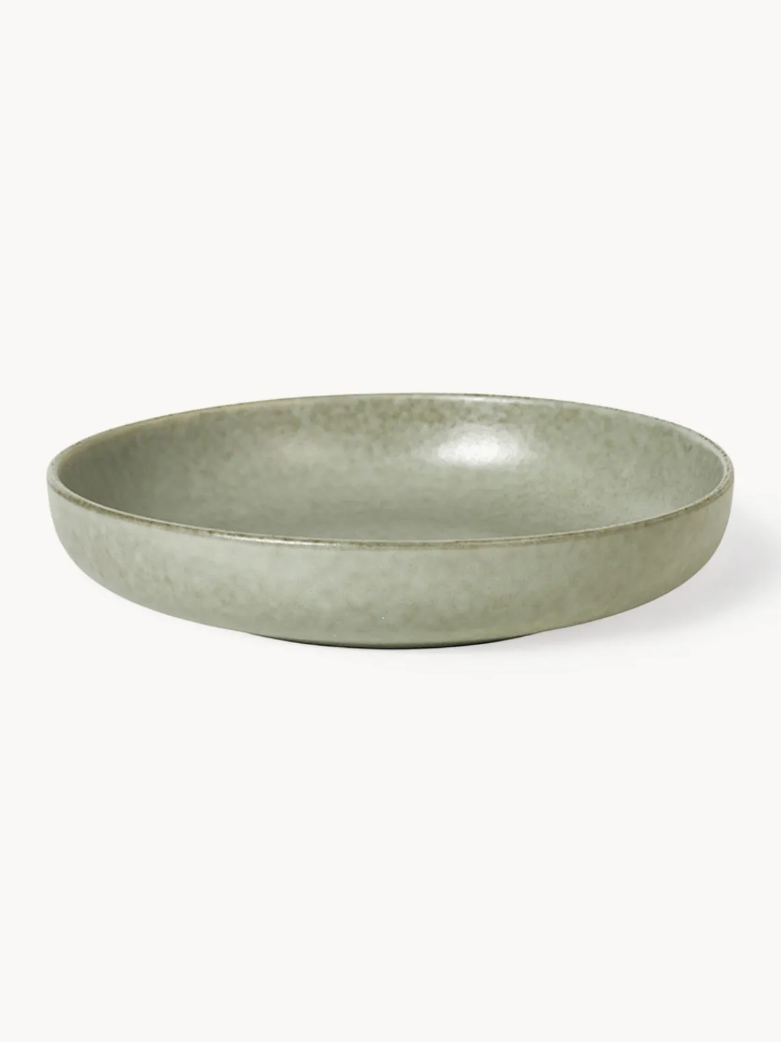 Clearance Broste Copenhagen Saladiers artisanaux Nordic Marsh, 4 pièces Vert sauge, chiné
