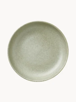 Clearance Broste Copenhagen Saladiers artisanaux Nordic Marsh, 4 pièces Vert sauge, chiné