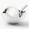 Sale GEORG JENSEN Salière en acier inoxydable avec cuillère Bloom