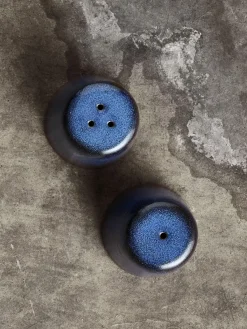 Sale Aida Salière et poivrière artisanales Raw, 2 élém.
