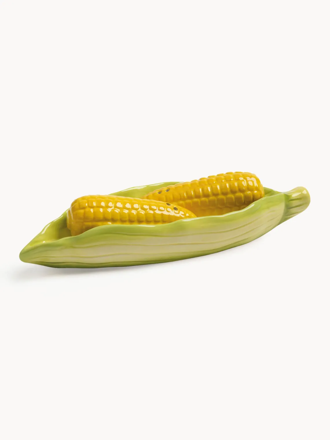 New &k Amsterdam Salière et poivrière en dolomite Corn, 3 pièces