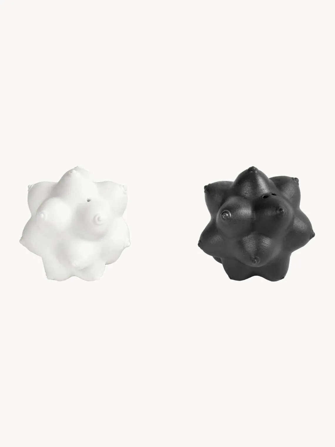 New Jonathan Adler Salière et poivrière en porcelaine Aphrodite, 2 élém.