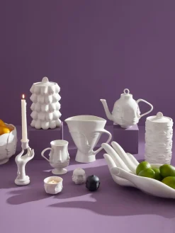 Clearance Jonathan Adler Salière et poivrière en porcelaine Dora Maar, 2 élém.