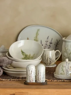 Online Bloomingville Salière et poivrière rustiques en grès faites main Bea, 3 élém.